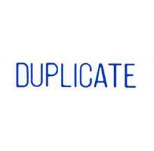 1112 - DUPLICATE