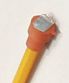 #2 Regular Pencil Cap Stamp