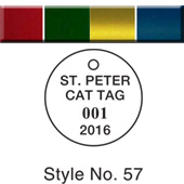 Style#57 Colored Aluminum