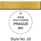 Style#25 Brass