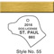 Style#55 Brass