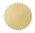 2-1/4&quot; Gold Foil Seals